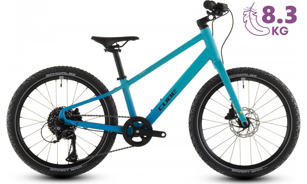 Dviratis Cube Numove 200 Disc pacificblue'n'steelblue 2026 - 8