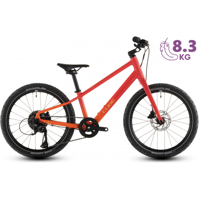 Dviratis Cube Numove 200 Disc redrose'n'peach 2026