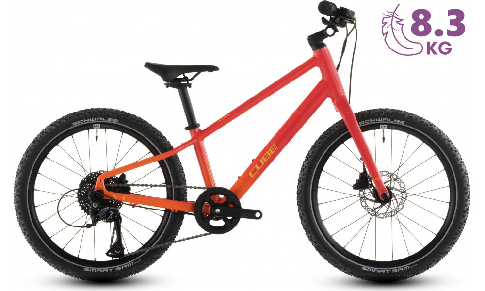 Dviratis Cube Numove 200 Disc redrose'n'peach 2026 - 9