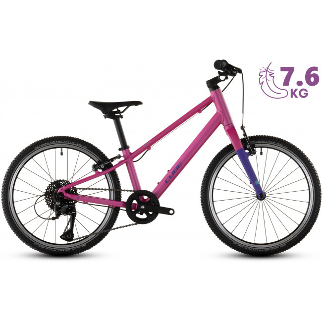 Dviratis Cube Numove 200 fucsia'n'plum 2026