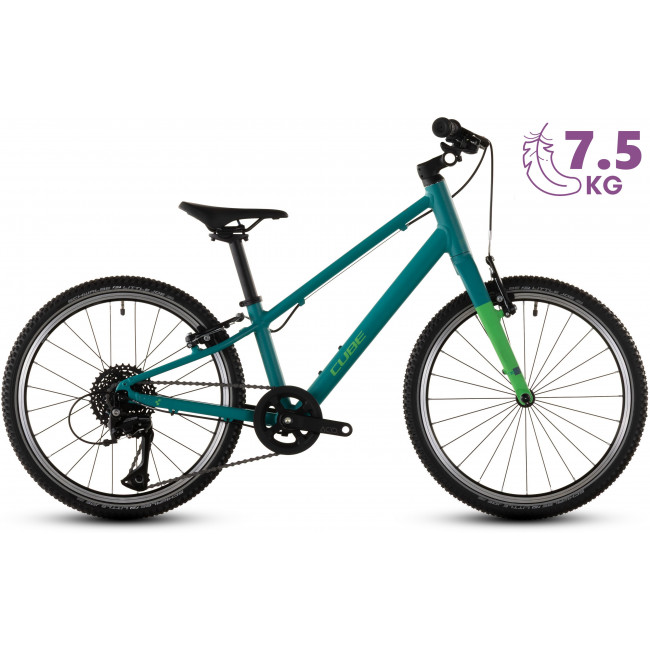 Dviratis Cube Numove 200 seagreen'n'green 2026