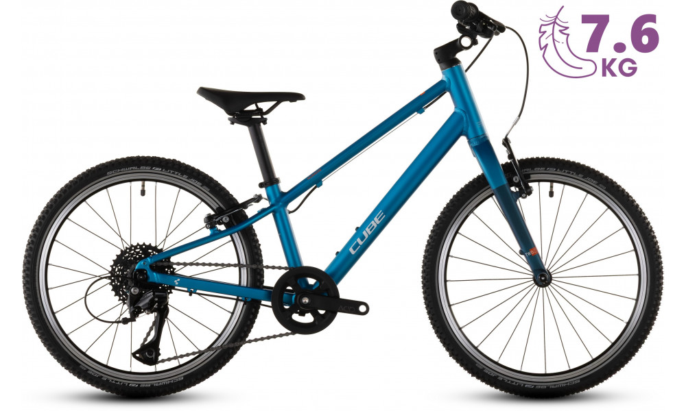 Dviratis Cube Numove 200 topasblue'n'nebula 2026 - 8