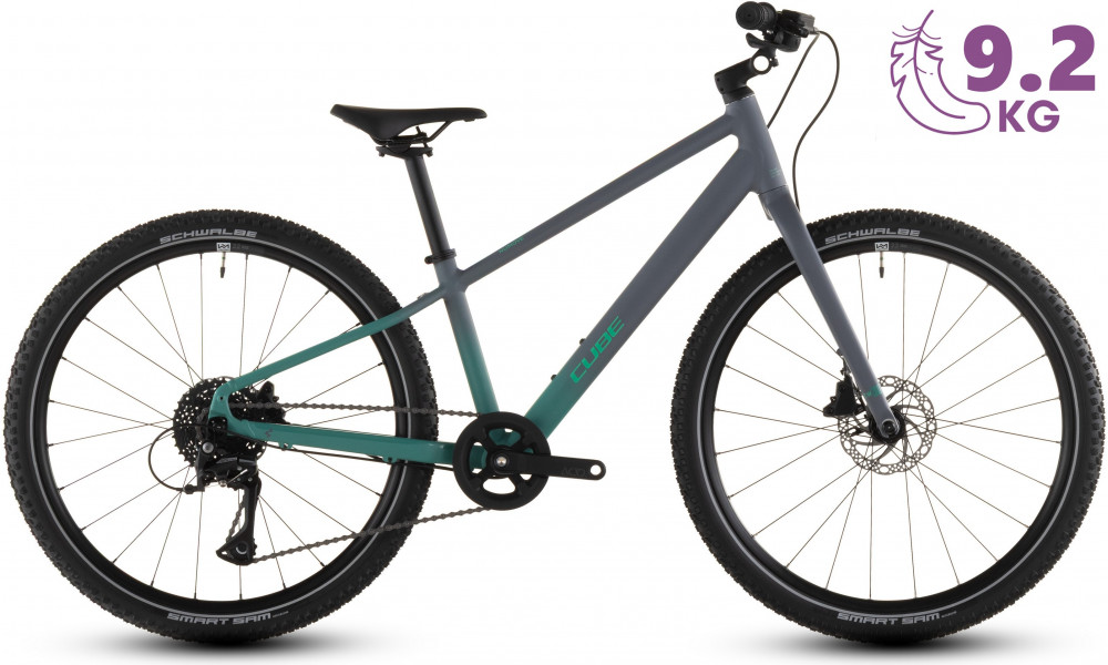 Dviratis Cube Numove 240 Disc lavagrey'n'coolgreen 2026 - 8