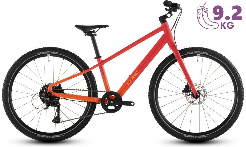 Dviratis Cube Numove 240 Disc redrose'n'peach 2026 - 9