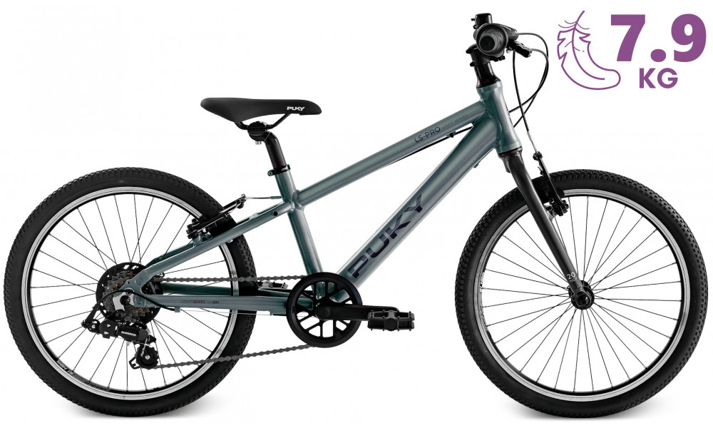 Dviratis PUKY LS-PRO 20-7 Alu ash blue/anthracite - 4