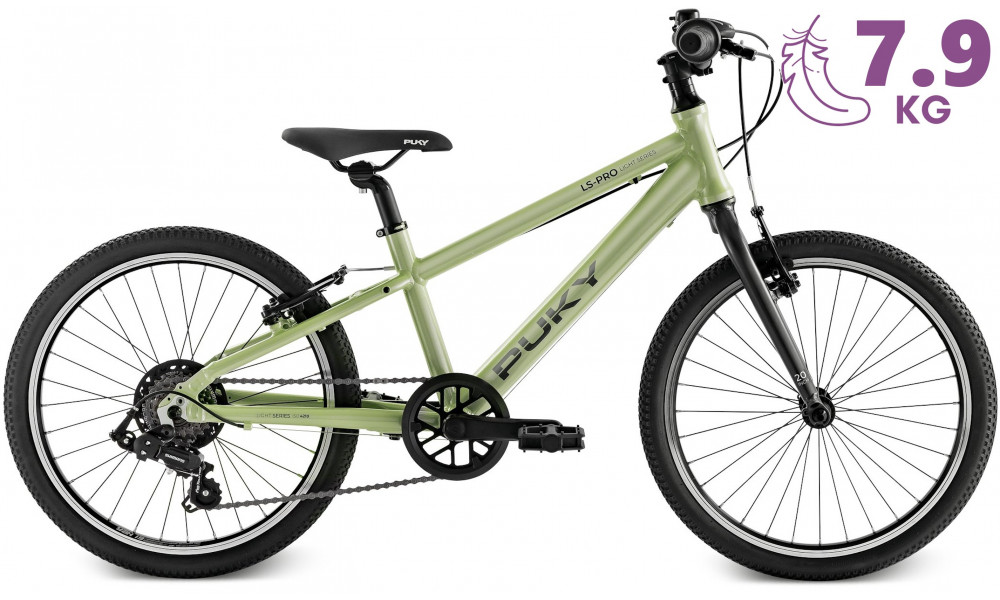 Dviratis PUKY LS-PRO 20-7 Alu mint green/anthracite - 3