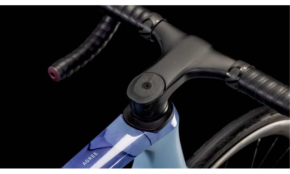 Dviratis Cube Agree C:62 SLX pigeonblue'n'art 2025 - 4