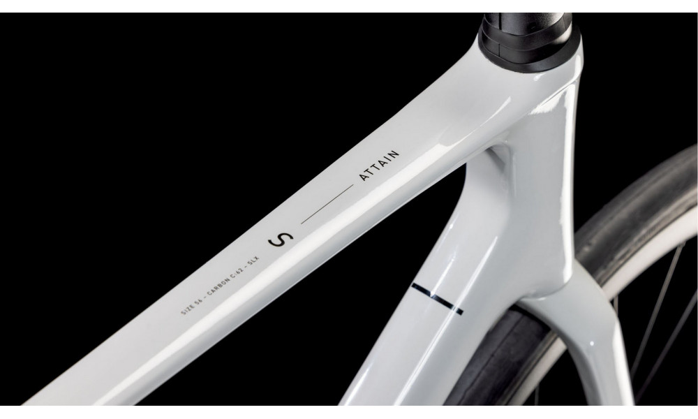 Dviratis Cube Attain C:62 SLX cotton'n'grey 2025 - 2