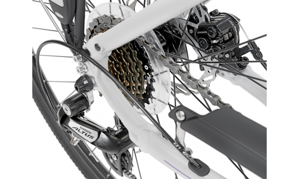 Dviratis Romet Gazela 2 2025 grey-violet - 5