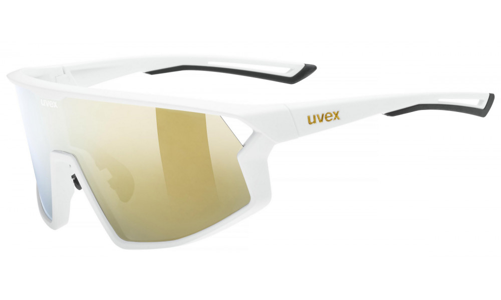Akiniai Uvex skyryse white matt / mirror gold - 1