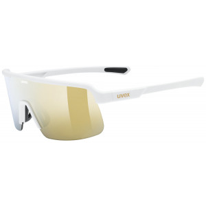 Akiniai Uvex dyrt white matt / mirror gold