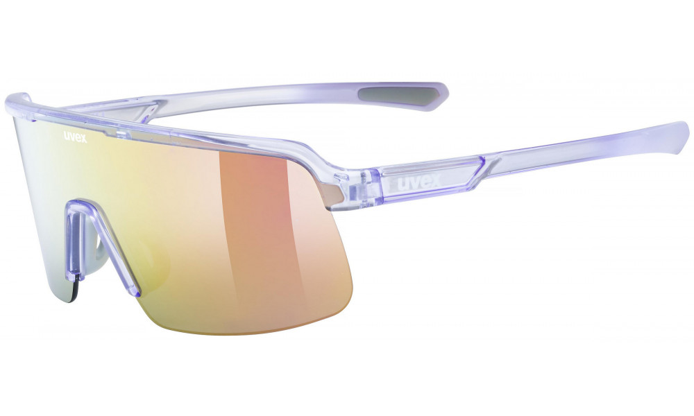 Akiniai Uvex dyrt clear purple / mirror red - 1