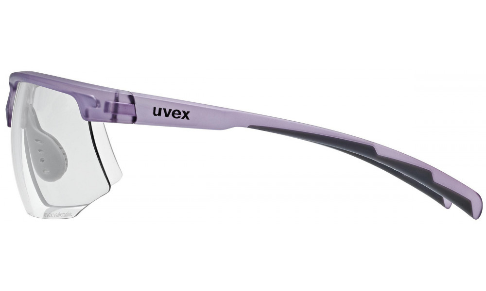 Glasses uvex aerios s V purple matt trans / smoke - 2