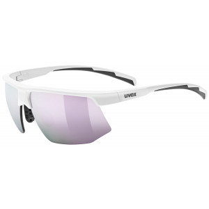 Glasses uvex aerios s white matt / mirror rose
