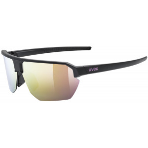 Glasses uvex vectiv black matt / mirror pink