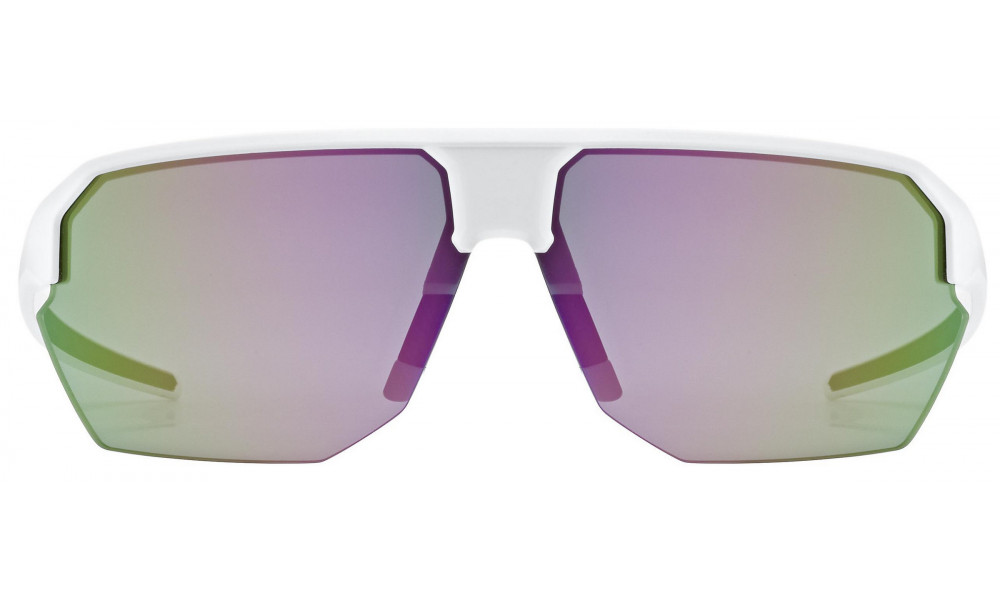 Glasses uvex vectiv white matt / mirror pink - 3