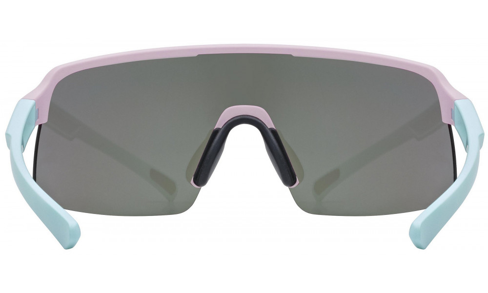 Glasses uvex dyrt jr. pink-green matt / mirror pink - 4