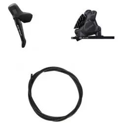 Diskiniai stabdžiai priekiniai Shimano GRX Di2 BL-RS717 (L) + BR-RX410 (F) J-kit 1x12-speed