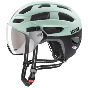 Šalmas Uvex finale visor jade-black matt