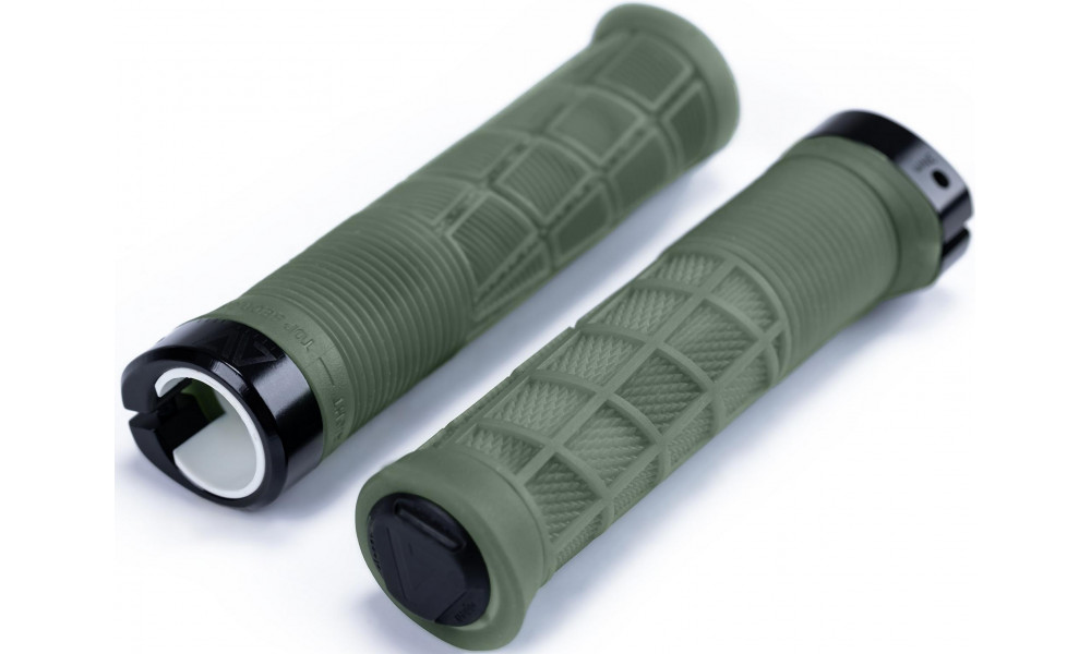 Vairo rankenėlės ACID Disrupt 138mm Lock-on translucent olive - 2