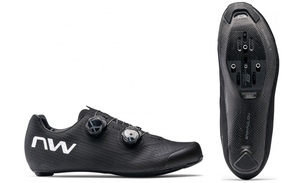 Dviratininko batai Northwave Extreme Pro 3 Road black-white 