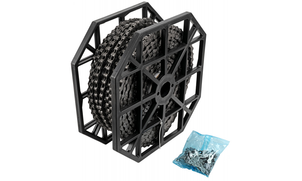 Grandinė KMC Z8.3 Grey 3936-links (50m reel +40CL) - 2