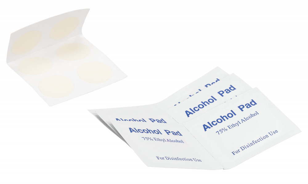 Kamerų remonto komplektas Ontrack TPU 6vnt. Glueless patches + 6vnt. cotton wipes 