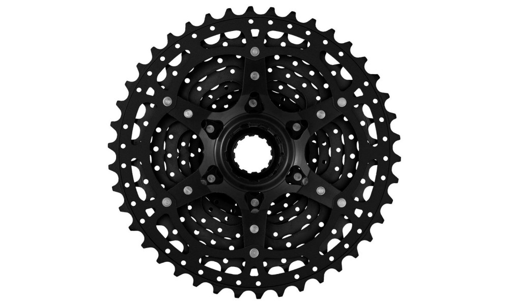 Galinis žvaigždžių blokas SunRace CSMS3 10-speed black - 2