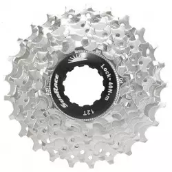 Galinis žvaigždžių blokas SunRace CSR91 9-speed nickel