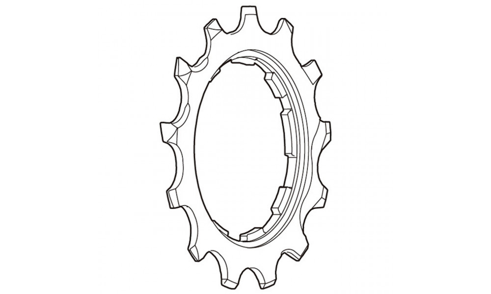 Galinė žvaigždutė Shimano ULTEGRA CS-6800 13T for 12-25T 