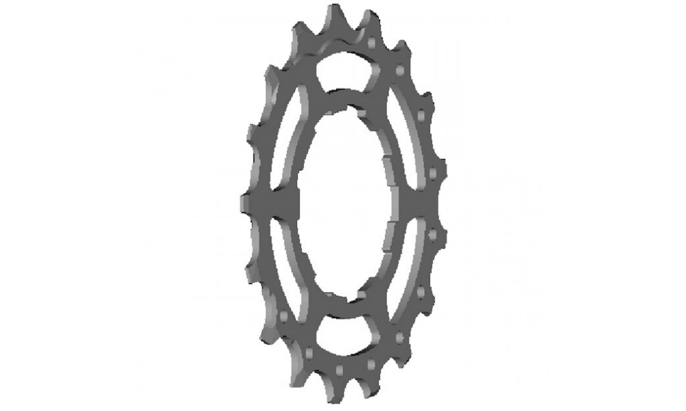 Galinė žvaigždutė Shimano ULTEGRA CS-6800 17T for 11-28T 