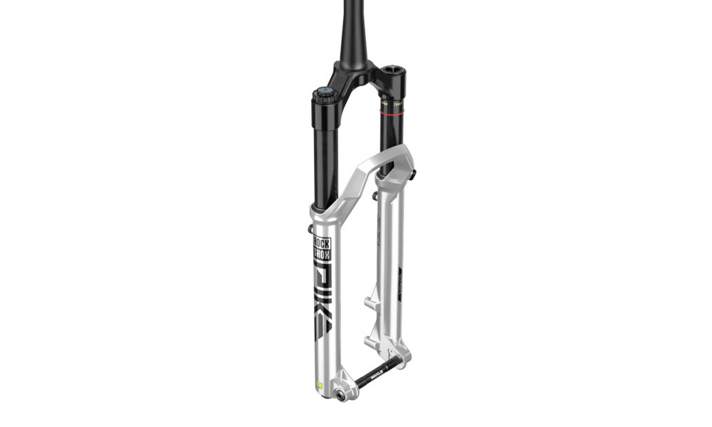 Šakė Rockshox Fork Pike Ultimate RC2 29" DebonAir+ 130mm Tapered 15x110mm Boost silver 
