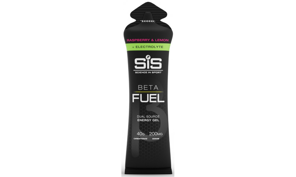 Energinis gelis SiS Beta Fuel + Electrolyte Raspberry & Lemon 60ml 