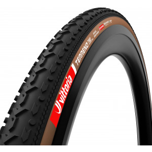 Padanga 28" Vittoria Terreno T80 Coarse loose G2.0 TLR Fold 700x45c / 45-622 Gravel Endurance brown-black