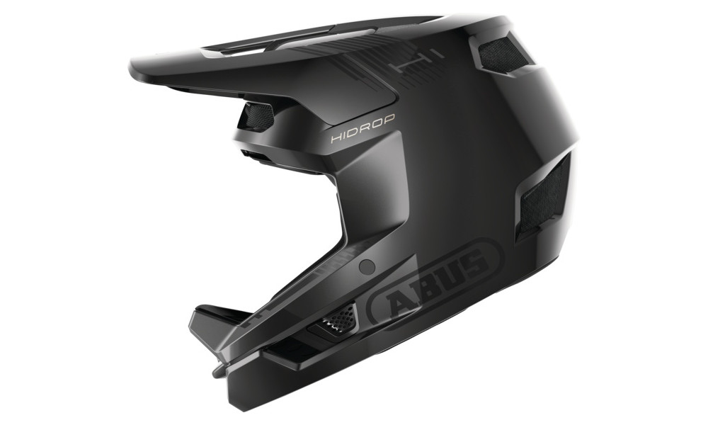 Šalmas Abus HiDrop shiny black - 1