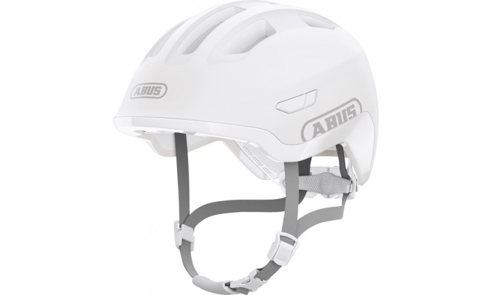 Šalmas Abus Smiley 3.0 Ace Led pure white - 2