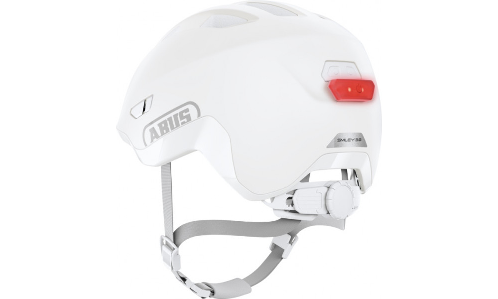 Šalmas Abus Smiley 3.0 Ace Led pure white - 4