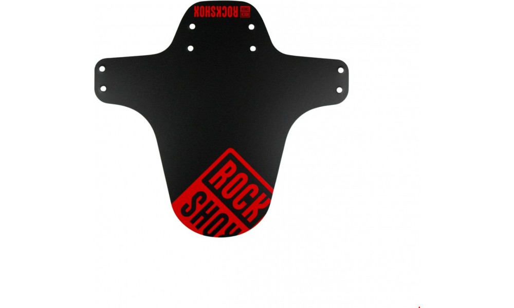 Skydelis priekinis Rockshox MTB black with BoXXer red print 