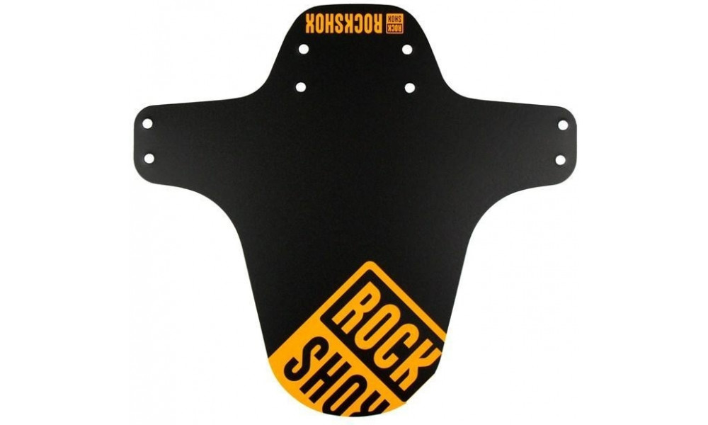 Skydelis priekinis Rockshox MTB blackneon orange 