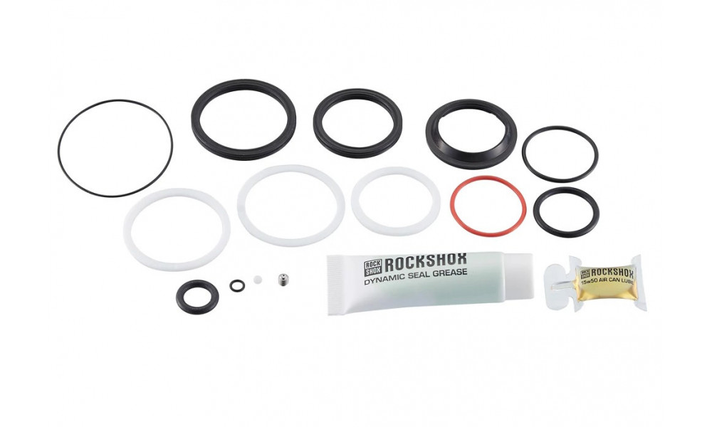 Galinio amortizatoriaus remonto komplektas Rockshox Super Deluxe Coil Remote A1/A2 2018+ 200h (1 year) 