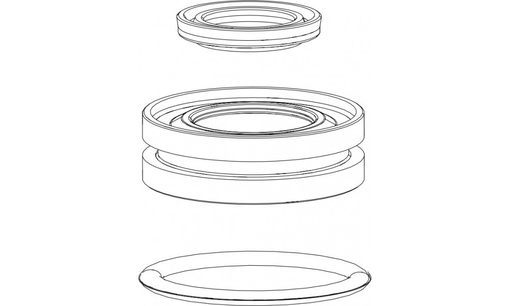 Šakės remonto dalis Rockshox rebound seal head Motion Control 12.5/32mm 