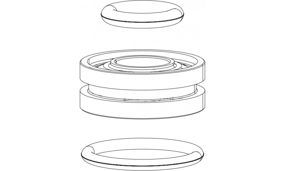 Šakės remonto komplektas Rockshox seal head 12.5/32mm 