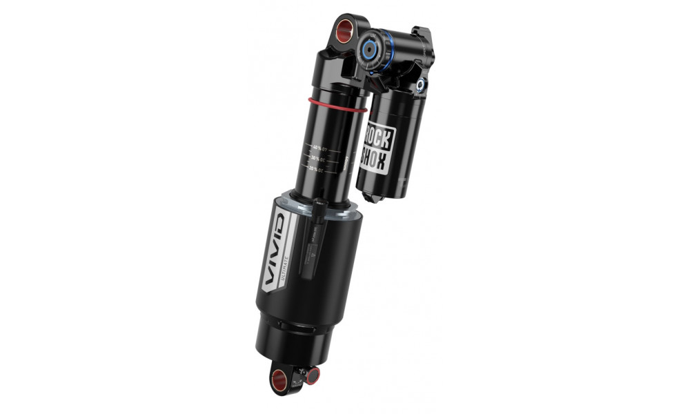 Galinis amortizatorius Rockshox Vivid Ultimate RC2T Trunnion 205x57.5mm - 1