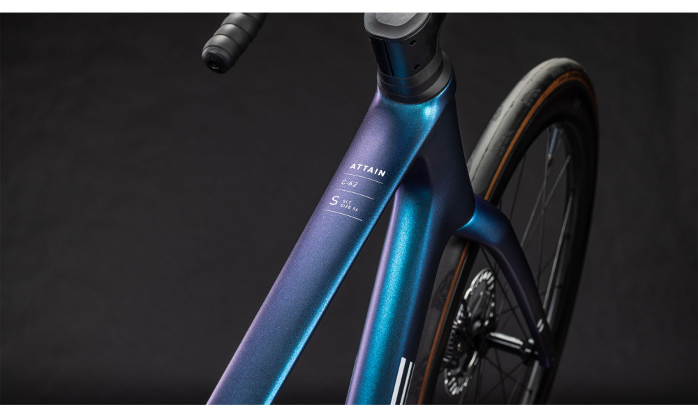 Dviratis Cube Attain C:62 SLT shiftmint'n'white 2026 - 4