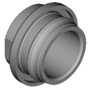 Konusas galinei įvorei Shimano XT FH-M8110 left with dust cover