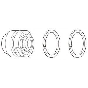 Konusas galinei įvorei Shimano FH-A551 right