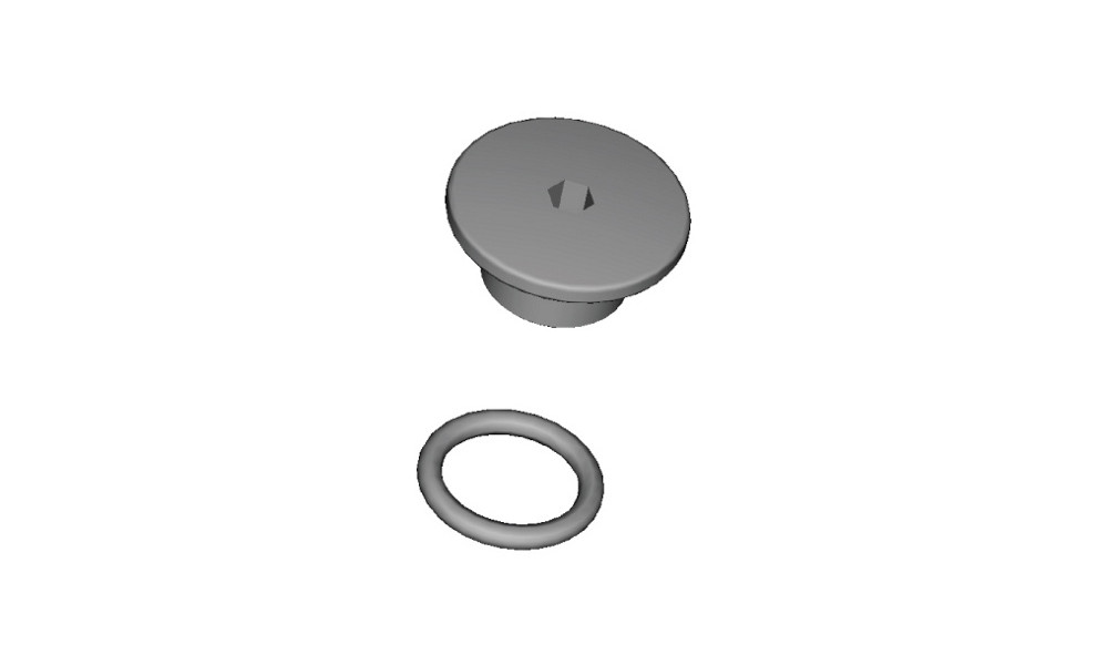 Stabdžių rankenėlės remonto komplektas Shimano Bleed Screw and O-Ring for DURA-ACE ST-R9120 