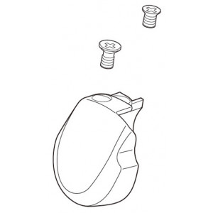 Pavarų perjungimo rankenėlės dangtelis Shimano ULTEGRA ST-6800 right with fixing screw