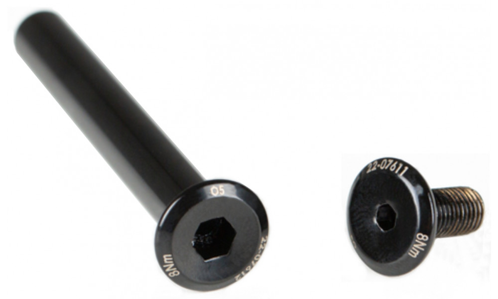 Guolių varžtų komplektas pilnos amortizacijos rėmui Cube Pivot Link Shock Ti (22-07611) 