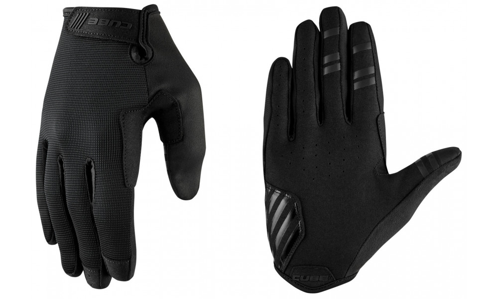 Pirštinės Cube Gravity Long black 